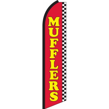 Mufflers Swooper Feather Flag