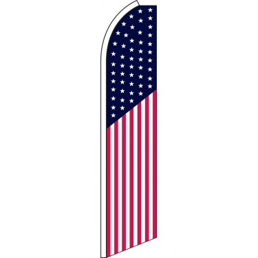 USA Swooper Feather Flag