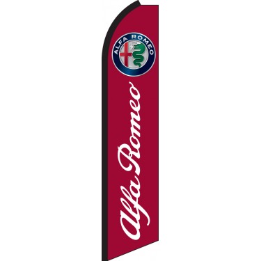 Alfa Romeo Swooper Feather Flag