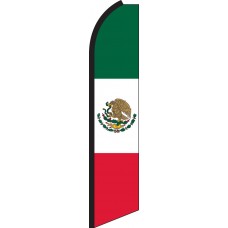 Mexico Swooper Feather Flag
