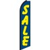 Sale (Blue & Yellow) Swooper Feather Flag