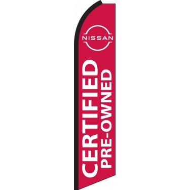 Nissan Certified Swooper Feather Flag