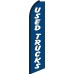 Used Trucks (Blue & White) Swooper Feather Flag