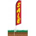 Sale (Red & Yellow) Swooper Feather Flag