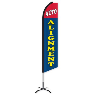 Auto Alignment Swooper Feather Flag