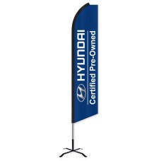 Hyundai Certified Swooper Feather Flag