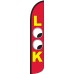 LOOK Wind-Free Feather Flag