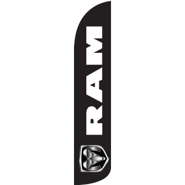 RAM Wind-Free Feather Flag