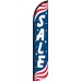 Sale Patriotic Wind-Free Feather Flag