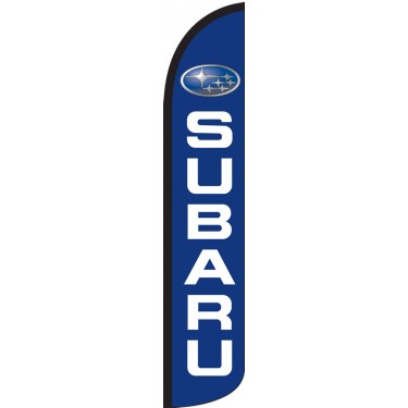 Subaru Wind-Free Feather Flag