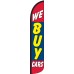 We Buy Cars Wind-Free Feather Flag