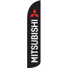 Mitsubishi Wind-Free Feather Flag