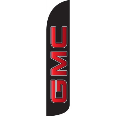 GMC Wind-Free Feather Flag