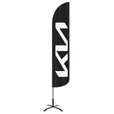 Kia Wind-Free Feather Flag