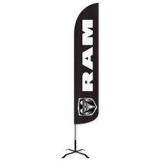 RAM Wind-Free Feather Flag