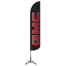 GMC Wind-Free Feather Flag