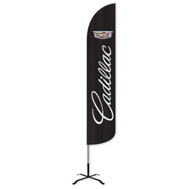 Cadillac Wind-Free Feather Flag