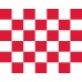 Checkered (Red & White) Car Flag