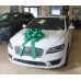 28" Green Big Gift Car Bow