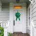 Big 22" Front Door Bow For House - Green
