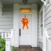 Big 22" Front Door Bow For House - Orange