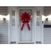 Big 28" Front Door Bow For House - Red